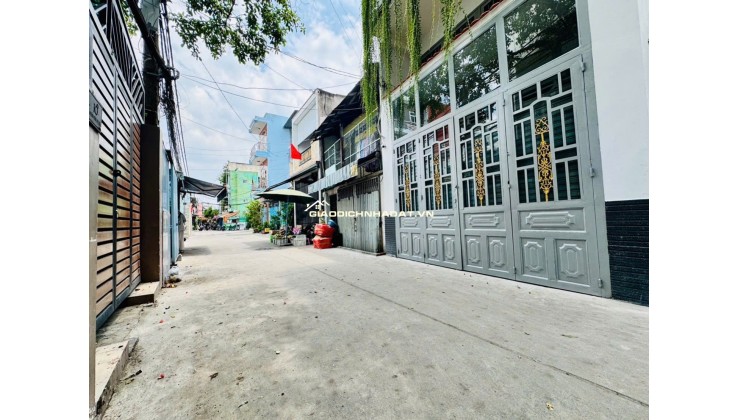NHÀ 4TẦNG, HẺM xe tải, BÌNH ĐÔNG, P15Q8, 49m2, NHỈNH 5ty